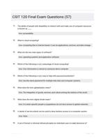 CSIT 120 Final Exam Questions (57)