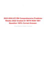 ATI RN COMPREHENSIVE PREDICTOR