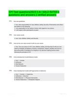 CPI Test questions Study Guide Questions and Correct Answers