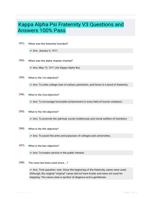 Kappa Alpha Psi Fraternity V3 Questions and Answers 100% Pass