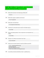 NRP 8th Edition Questions and Answers 100% Pass