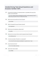 Airside Driving Test |69 Questions| With Correct Answers.