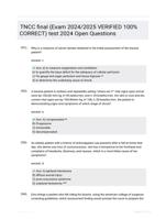 TNCC final (Exam Questions) test 2024 Open Questions