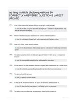 ap lang multiple choice questions 36 CORRECTLY ANSWERED QUESTIONS LATEST UPDATE