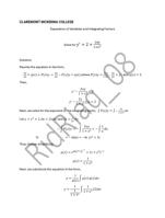 Separation of Variables and Integrating Factors Exercise #2