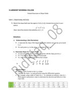 Solved Exercises in Slope Fields