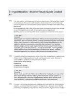 31 Hypertension - Brunner Study Guide Graded A+