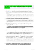 INP 401 EPIC Exam Questions with All Correct Answers 