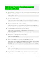 FDNYC G60 Practice Exam Questions and Answers 100% Pass