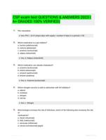 CSP exam test QUESTIONS & ANSWERS 2023 ( A+ GRADED 100% VERIFIED)