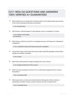 C211 WGU OA QUESTIONS AND ANSWERS 100% VERIFIED A+ GUARANTEED