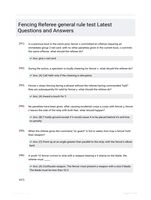 Fencing Referee general rule test Latest Questions and Answers