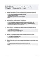 GLG 0010 Governmentwide Commercial Purchase Card Overview Exam