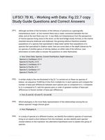 LIFSCI 7B XL - Working with Data: Fig 22.7 copy Study Guide Questions and Correct Answers