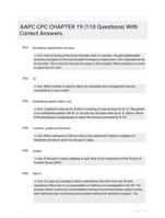 AAPC CPC CHAPTER 19 QUESTIONS AND ANSWERS 100% VERIFIED A+ GUARANTEED