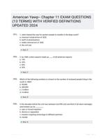 American Yawp-- Chapter 11 EXAM QUESTIONS (13 TERMS) WITH VERIFIED DEFINITIONS UPDATED 2024