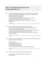 BISC 162 EXAM 4 Questions and Answers(RATED A+)