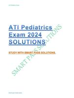 ATI Pediatrics Exam 2024 Version update