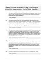 Nancy caroline emergency care in the streets endocrine emergencies Study Guide Rated A+