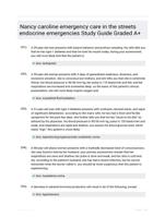 Nancy caroline emergency care in the streets endocrine emergencies Study Guide Graded A+