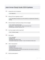 Jean Inman Study Guide 2024 Updates