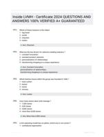 Inside LVMH - Certificate 2024 QUESTIONS AND ANSWERS 100% VERIFIED A+ GUARANTEED