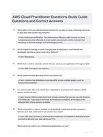 AWS Cloud Practitioner Questions Study Guide Rated A+