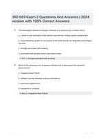 BIO 669 Exam 2 Questions And Answers | 2024 version with 100% Correct Answers