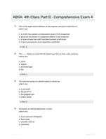 ABSA: 4th Class Part B - Comprehensive Exam 4