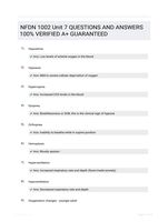 NFDN 1002 Unit 7 QUESTIONS AND ANSWERS 100% VERIFIED A+ GUARANTEED