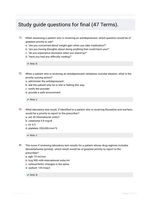 Study guide questions for final (47 Terms).