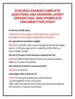 D199 WGU EXAM/90 COMPLETE  QUESTIONS AND ANSWERS LATEST  VERSION 2024 -2025 CPOMPLETE  DOCUMENT FOR STUDY