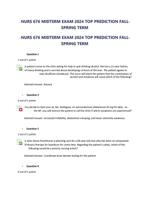 NURS 676 MIDTERM EXAM 2024 TOP PREDICTION FALL-SPRING TERM