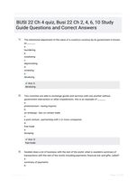 BUSI 22 Ch 4 quiz, Busi 22 Ch 2, 4, 6, 10 Study Guide Questions and Correct Answers