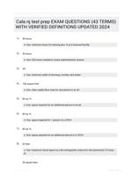 Cala nj test prep EXAM QUESTIONS (43 TERMS) WITH VERIFIED DEFINITIONS UPDATED 2024