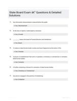 State Board Exam - Questions & Detailed Solutions