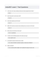 mdu4031 exam 1 Test Questions