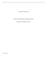 2-2 Journal: External ForcesHCM-415 Healthcare Strategic Man