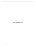 Summary Report: Financial StatementsSouthern New Hampshire U