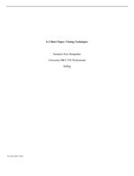 6-1 Short Paper: Closing TechniquesSouthern New Hampshire Un