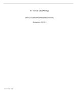 5-1 Journal: Article FindingsIHP-525, Southern New Hampshire