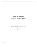 Module Two Assignment: Exploration of Predictive PolicingSou