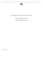 8-2 Assignment: Request for Professional Development FundsSo