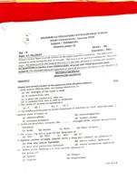 Chemistry Model Paper ICSE 2023