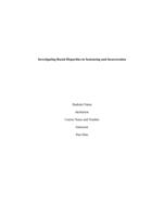 Investigating Racial Disparities in Sentencing and Incarceration (Annotated Bibliography)