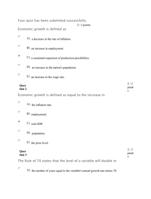 EC2050 chapter 9 quiz