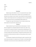 Short essay Instructions
For this assignment you will compos