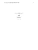 Sexual Harassment in the Workplace The annotated  bibliography