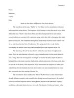 Short essay 1.Determine the main theme of the essay  entitled