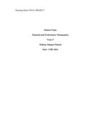 Financial and Performance Management, Unit 6: Emerging  Issues